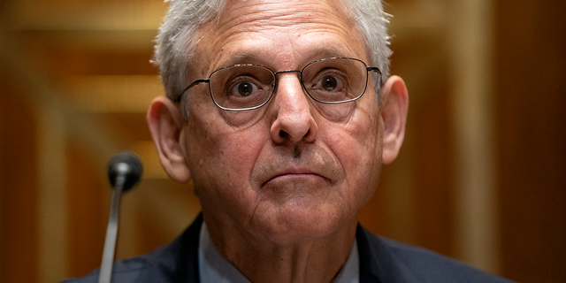 Attorney General Merrick Garland testifies during a hearing at the Capitol on April 26, 2022.
