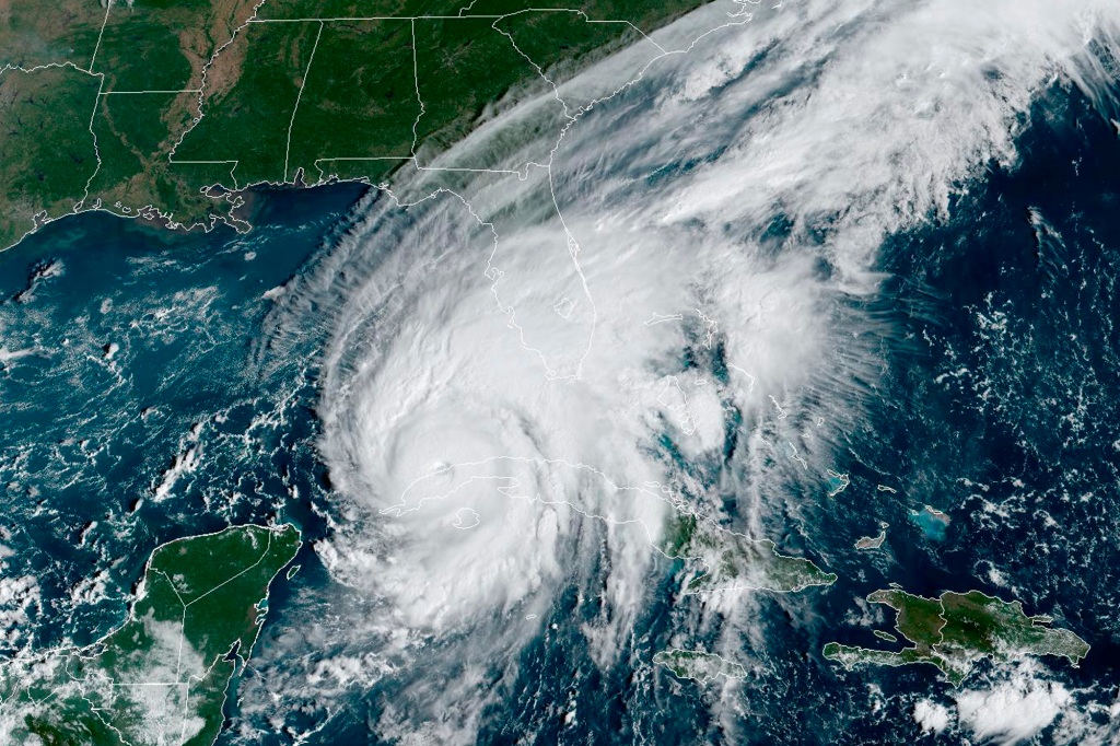 Hurricane Ian tore into western Cuba on Tuesday as a major hurricane.