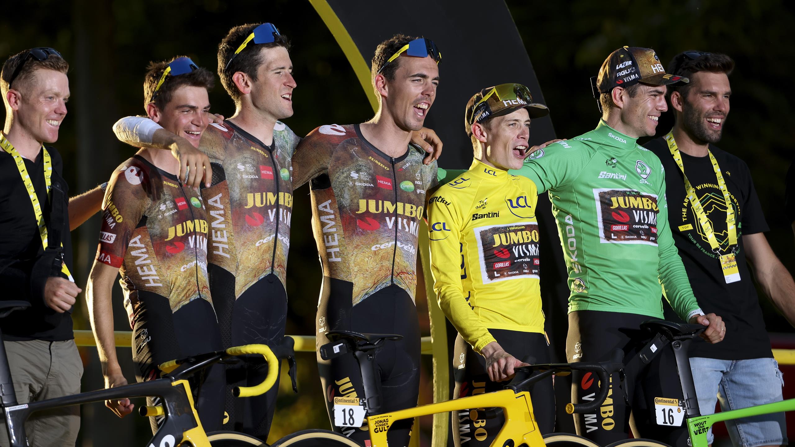 Tour de France 2023 team guide Start list, star riders for JumboVisma