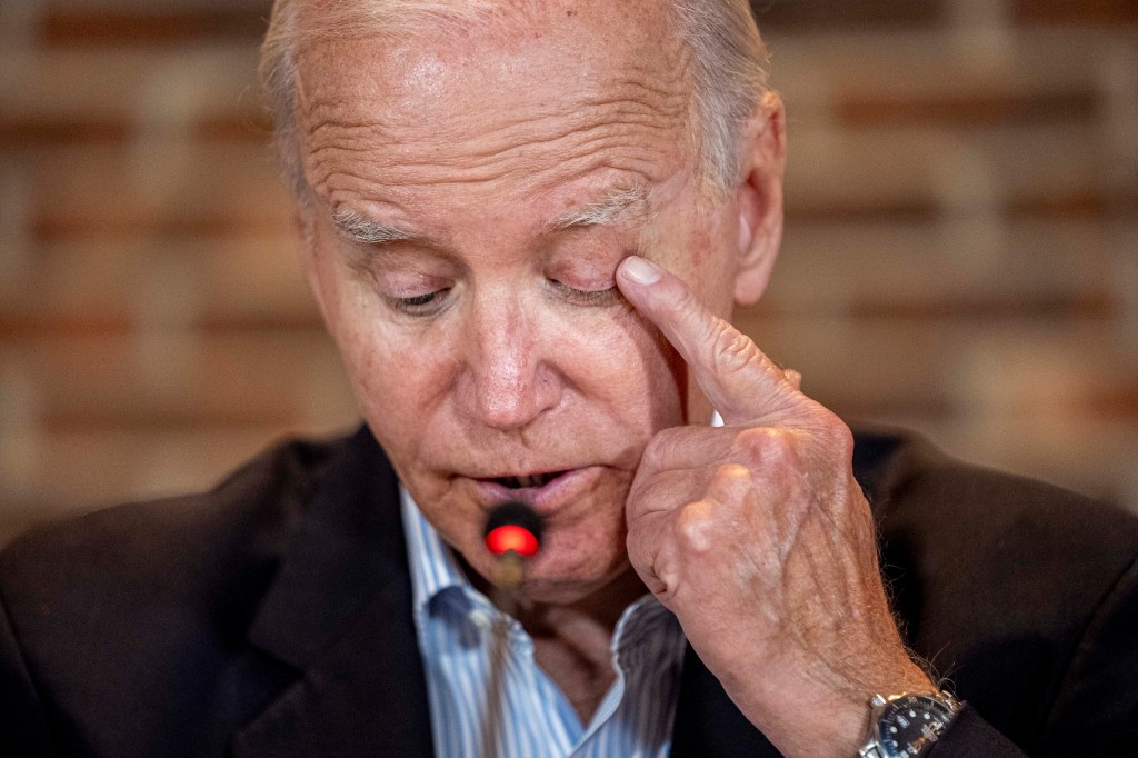 “You think I don’t know how f—ing old I am?” an exasperated Biden ranted to one of his acquaintances last year, according to the outlet.