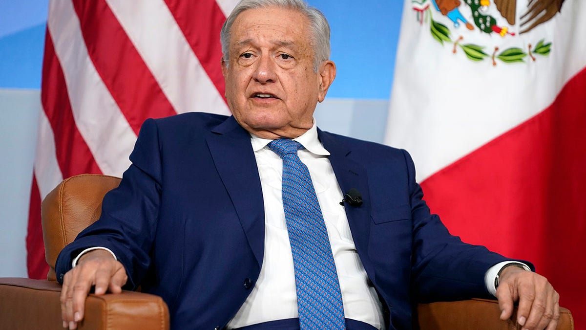 Mexican President Andrés Manuel López Obrador in San Francisco