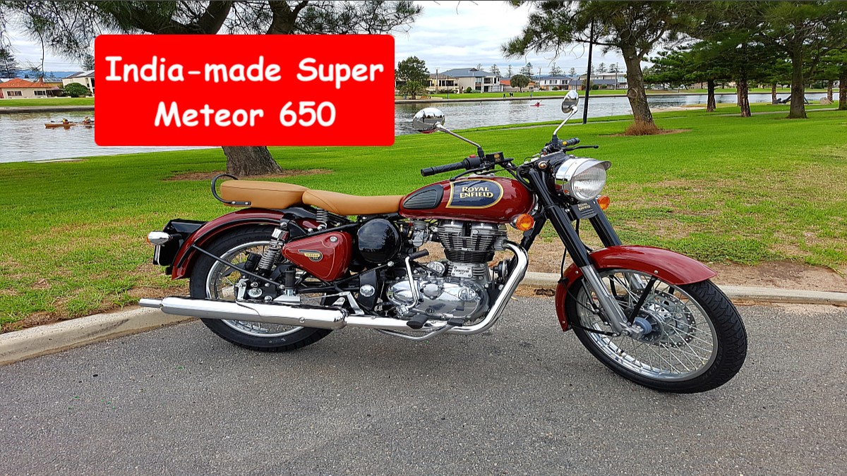 India-made Super Meteor 650 introduced by Royal Enfield in the United States and Canada