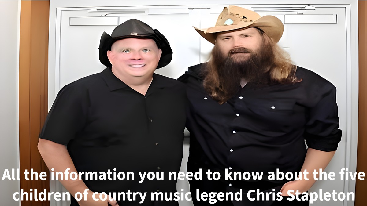 All the information you need to know about the five children of country music legend Chris Stapleton